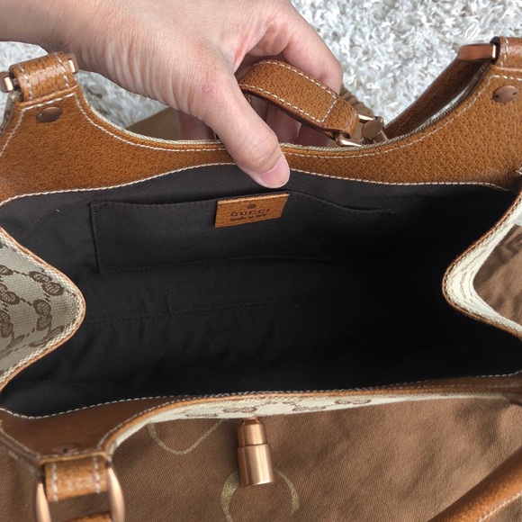 Vintage Gucci Jackie O GG Shoulder Bag - Picture 9 of 15